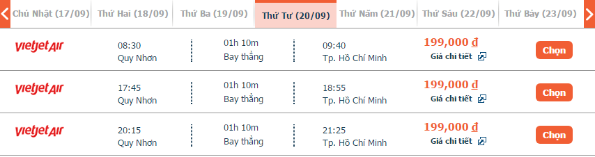 vé máy bay VietJet Air từ Quy Nhơn đi Nha Trang 1