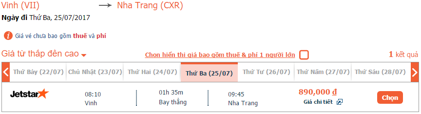Săn vé máy bay giá rẻ từ Vinh đi Nha Trang 1