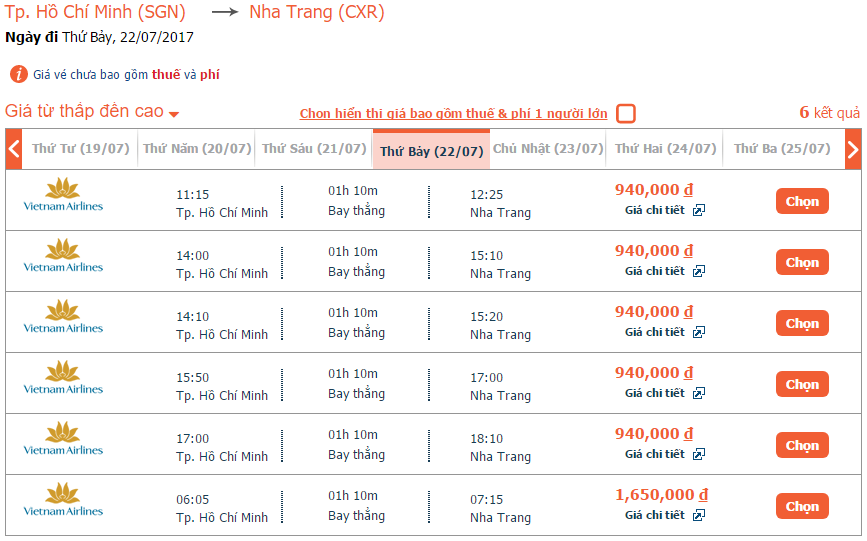 Vé máy bay từ Quy Nhơn đi Nha Trang 3