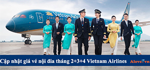 Tháng 2-3-4 vui tung trời với ngàn vé tốt từ Vietnam Airlines