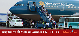 Truy tìm giá vé tốt nhất tháng 12 -01 -02 của hãng hàng không Vietnam Airlines