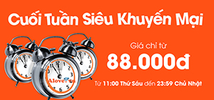 Có Jetstar cuối tuần thả sức vui