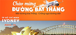 Jetstar mở bán đường bay thẳng đến Sydney và Melbourne