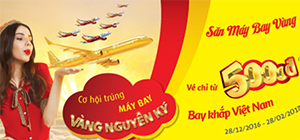 Săn vé vàng đón ngàn niềm vui cùng Vietjet