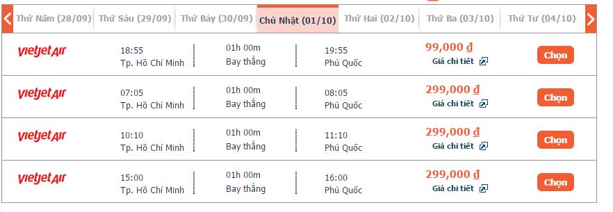 vé máy bay Vietjet Sài Gòn đi Phú Quốc khứ hồi 2