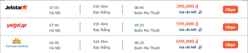 Vé máy bay Buôn Ma Thuột đi Hà Nội khứ hồi giá rẻ - 2