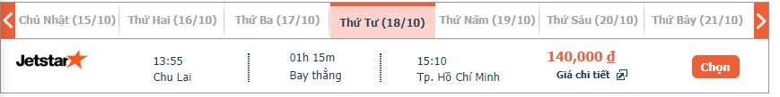 vé máy bay Chu Lai đi Sài Gòn Jetstar giá rẻ 3
