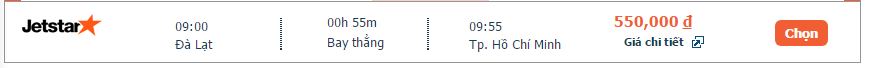vé máy bay Đà Lạt đi Sài Gòn Jetstar 4