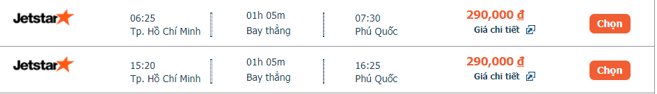 Vé máy bay Đà Nẵng đi Phú Quốc tháng 11 3