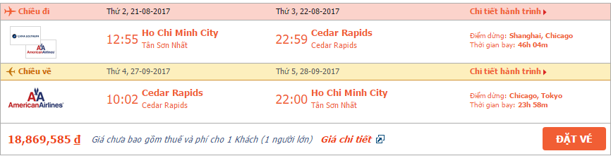 vé máy bay đi Cedar Rapids 1