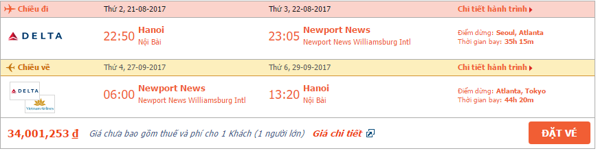 vé máy bay đi Newport 