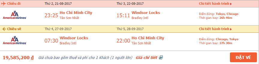 vé máy bay đi Windsor Locks 1