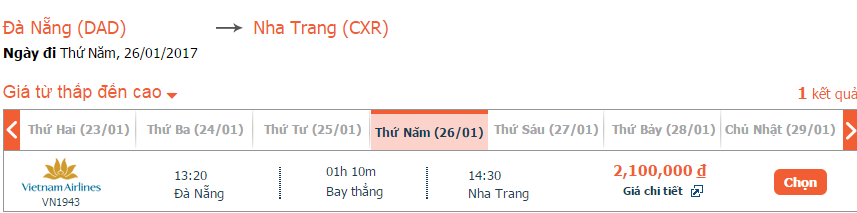 Hành trình từ Đà Nẵng đến Nha Trang