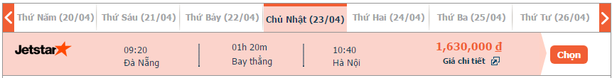 Vé máy bay JetStar đi Hà Nội 2