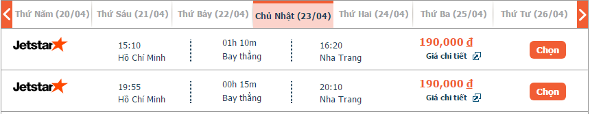 Vé máy bay JetStar đi Nha Trang 2