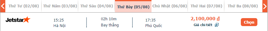 Vé máy bay JetStar đi Phú Quốc 1
