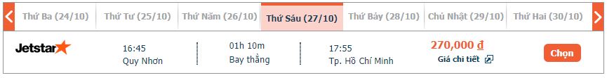vé máy bay Quy Nhơn đi Sài Gòn Jetstar 3