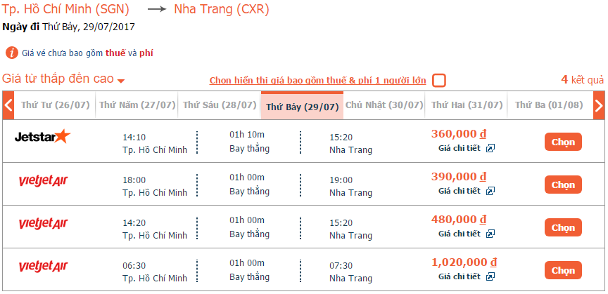vé máy bay từ Phú Quốc đi Nha Trang