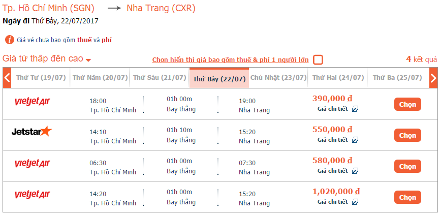 vé máy bay từ Đồng Hới đi Nha Trang