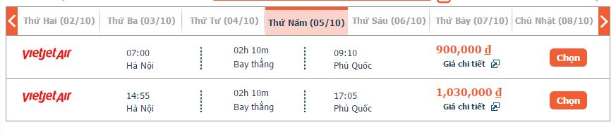 vé máy bay Vietjet Cần Thơ đi Phú Quốc  3